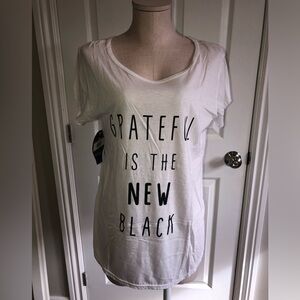 Shine the Light on “Grateful is the New Black” T-shirt